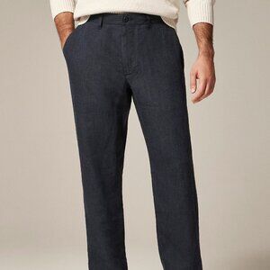 J Crew Linen Trouser - Navy Blue, 34x30